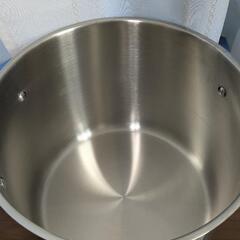 プロスタッフ 18-8ステンレス3層底 寸胴鍋 24cm

の画像