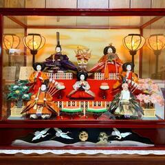 雛人形【天其雅 三喜作】三段飾り（7人）の画像