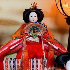 雛人形【天其雅 三喜作】三段飾り（7人）の画像