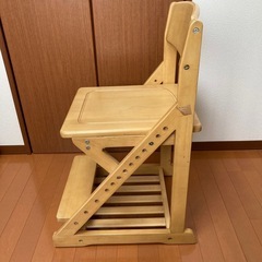 学習椅子 チェア　木製   の画像