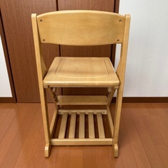 学習椅子 チェア　木製   の画像