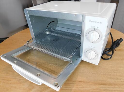 オーブントースター 温度切り替えは4段階 タイマー付き 【美品】
