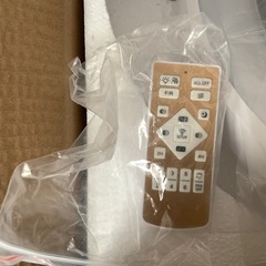 シーリング新品
ファンライト サーキュレーター  照明調光ありの画像