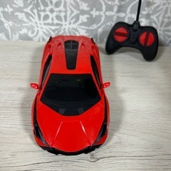 ラジコン　赤スポーツカーの画像