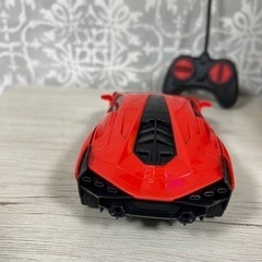ラジコン　赤スポーツカーの画像