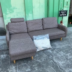 【3人掛けソファ】家具　ソファー　色変えれます　オットマン付き