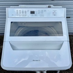 洗濯機　パナソニック　8kg 21年　NA-FA80H9の画像