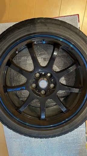 LMSPORT YOKOHAMA205/50R17  タイヤホイール4 本セット