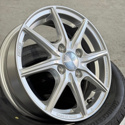 ブリヂストン　155/65R14 組付工賃・消費税込み価格　ホイールセット　値上がり前にどうぞ！　