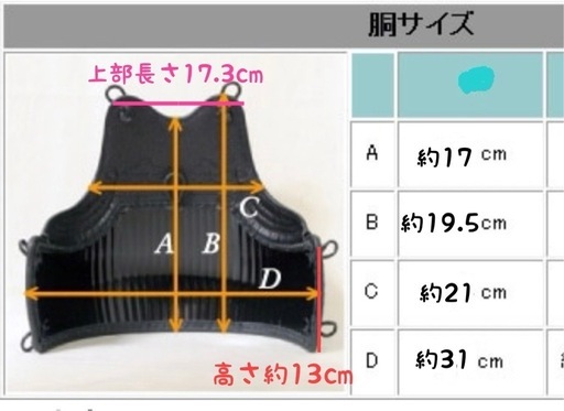 剣道 防具 6点セット