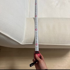 ソファ ホワイト　の画像