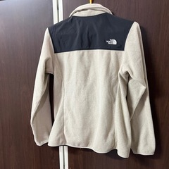 THE NORTH FACE マウンテンバーサマイクロジャケット レディス Mサイズ オートミールカラー NLW71904 古着 ③の画像