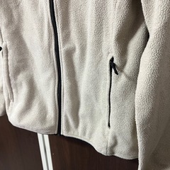 THE NORTH FACE マウンテンバーサマイクロジャケット レディス Mサイズ オートミールカラー NLW71904 古着 ③の画像