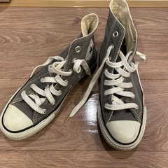 コンバース　スニーカー　グレー　23.0cm