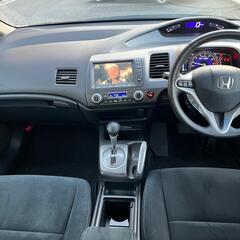 ホンダシビックハイブリッド 2009 ＭＸ　スタイリッシュパッケージ　１オーナー　ＴＶナビ　ＥＴＣ　ＤＶＤ　アルミ付き　ＨＩＤ　バックカメラ　ハンドルスイッチ　オートトランクの画像