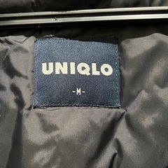 ユニクロ　ダウン　メンズ　Mの画像