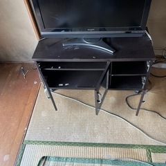 AQUOS液晶テレビ　テレビ台付きの画像