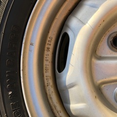 
中古スタッドレスタイヤ4本　 グッドイヤー　アイスナビカーゴ165/80R13 94/98N  の画像