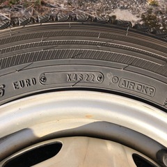
中古スタッドレスタイヤ4本　 グッドイヤー　アイスナビカーゴ165/80R13 94/98N  の画像