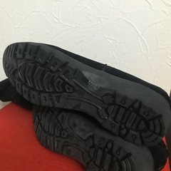 新品ニットルーズソックスブーツの画像