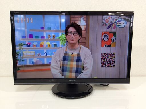(1/17受渡済)JT10027【液晶テレビ 24インチ 美品】SHARP/シャープ AQUOS LC-24P5 2017年製 液晶カラーテレビ 24インチ リモコン欠品
