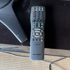 AQUOS液晶テレビ　テレビ台付きの画像