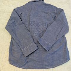 無印　キッズシャツ　130の画像