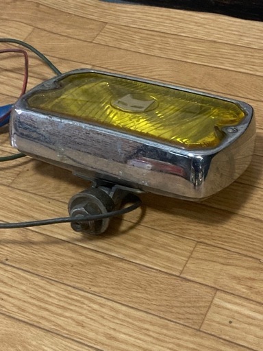 当時物‼︎マーシャルフォグランプ 黄色 角目 当時物/MARCHAL 859GT 角