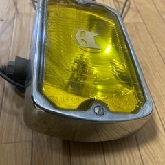 当時物‼︎マーシャルフォグランプ　黄色　角目の画像