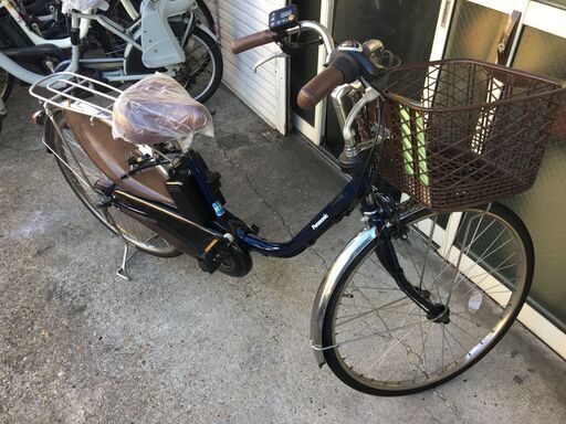地域限定送料無料　ビビ　DX　16AH　新基準　子供乗せ　茶　神戸市　電動自転車 地域限定送料無料 ビビ DX 16AH 新基準 子供乗せ 茶 神戸市 電動
