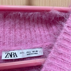 zara ビジュー　ニット　ストーンの画像