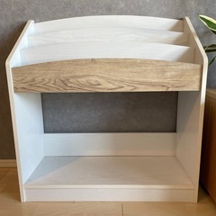 【譲ります】マガジンラック【美品】の画像