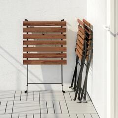 ほぼ未使用【IKEA】テーブル＆チェア2脚の画像