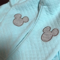 新品　上下セット【Disney baby】ディズニーベビー　ミッキーマウス　ドナルド　フードパーカー＆パンツセット（18M）の画像