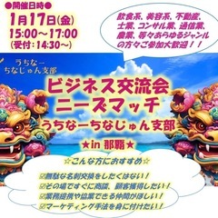 1月17日（金）ニーズマッチ異業種交流会　in 那覇