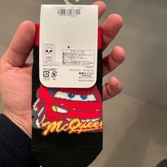 新品未使用　カーズ　靴下　子供用の画像