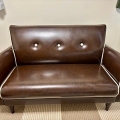  【販売済】2人掛けソファ