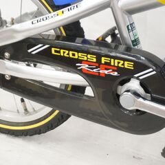 BRIDGESTONE CROSSFIRE 補助輪付き キッズサイクルの画像