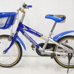 BRIDGESTONE CROSSFIRE 補助輪付き キッズサイクルの画像