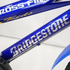 BRIDGESTONE CROSSFIRE 補助輪付き キッズサイクルの画像