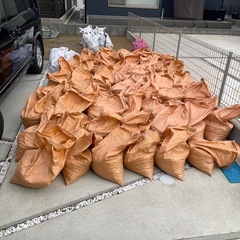 無料です。欲しい方いませんか？　土嚢袋どのうぶくろの画像