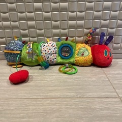 布製 毛虫型おもちゃ 約60cm