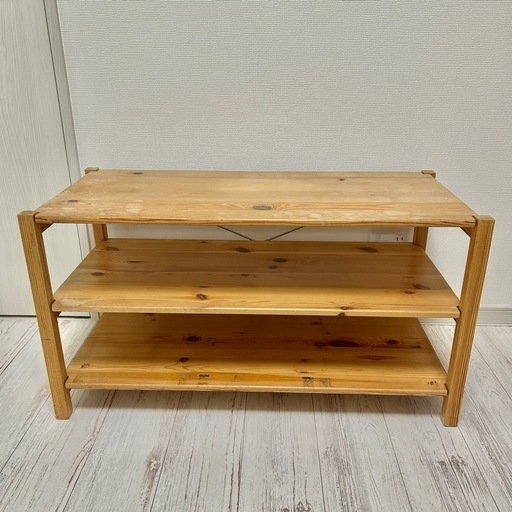 無印良品　木製テレビ台　棚