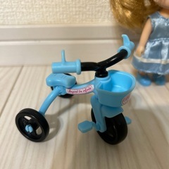 リカちゃん　双子の妹と三輪車の画像