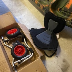 カヤック　セット一式の画像