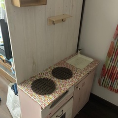 ハンドメイド　子供キッチン　