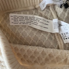 ZARA ニット上下　未使用の画像