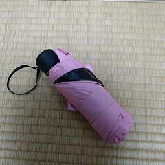 【中古】折りたたみ傘（ピンク）