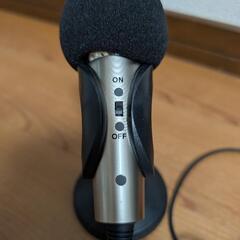 PC用マイク 台座付き USBの画像