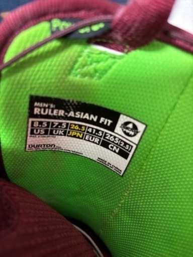 Burton スノーボードブーツ 26.5cm